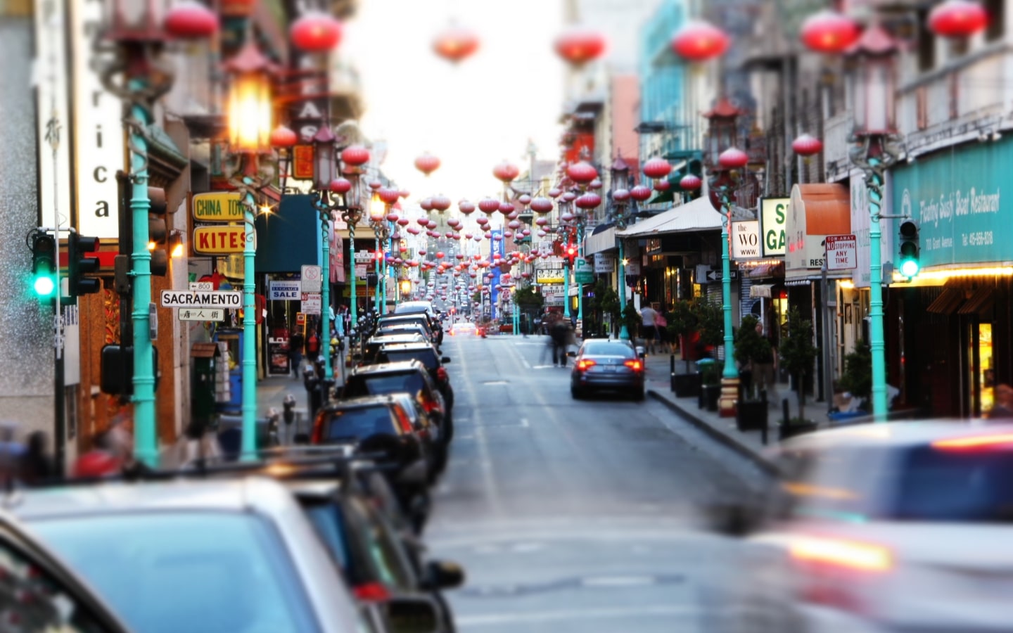 Chinatown San Francisco in December